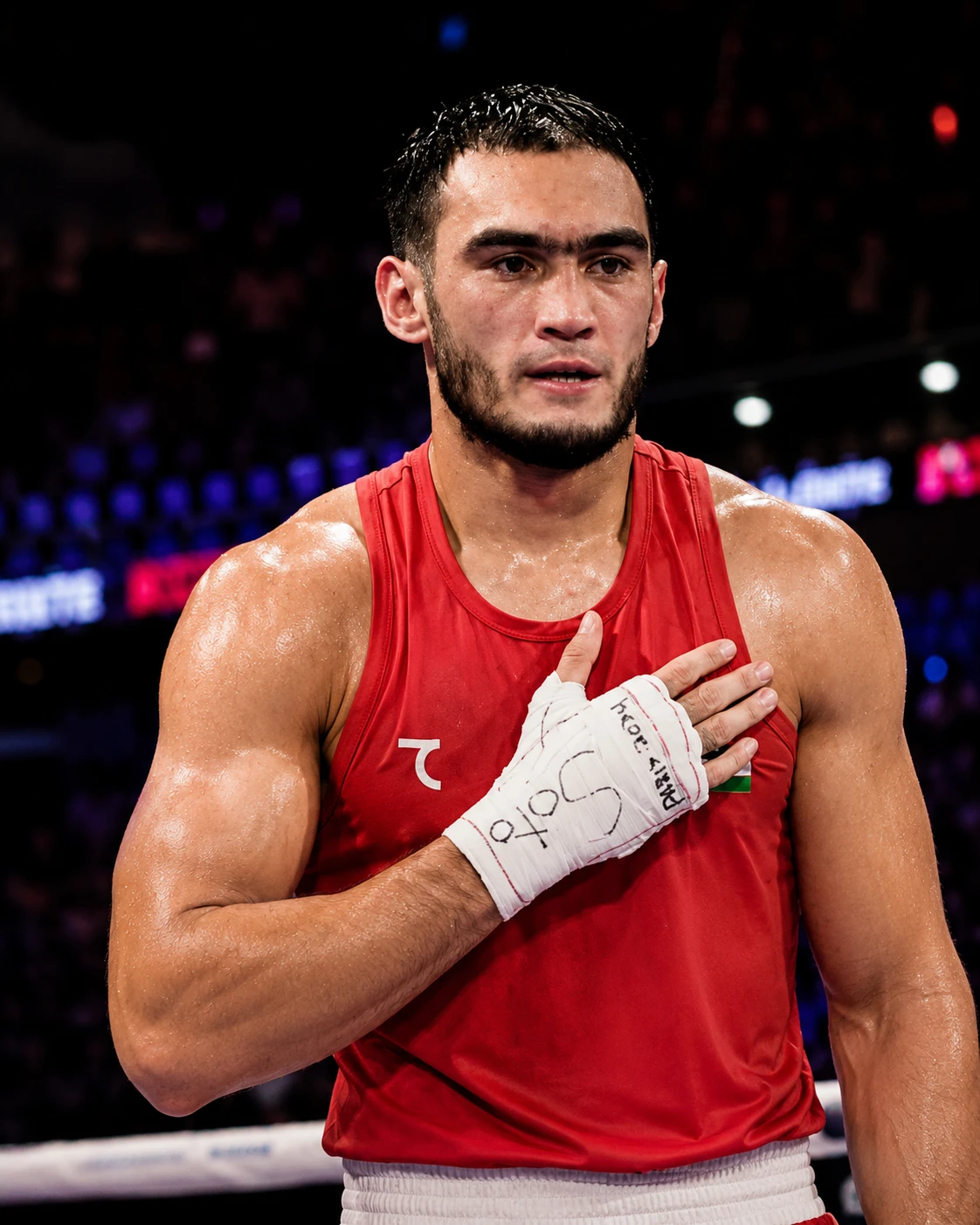 Mullajonov Parij 2024 oltin medal portret